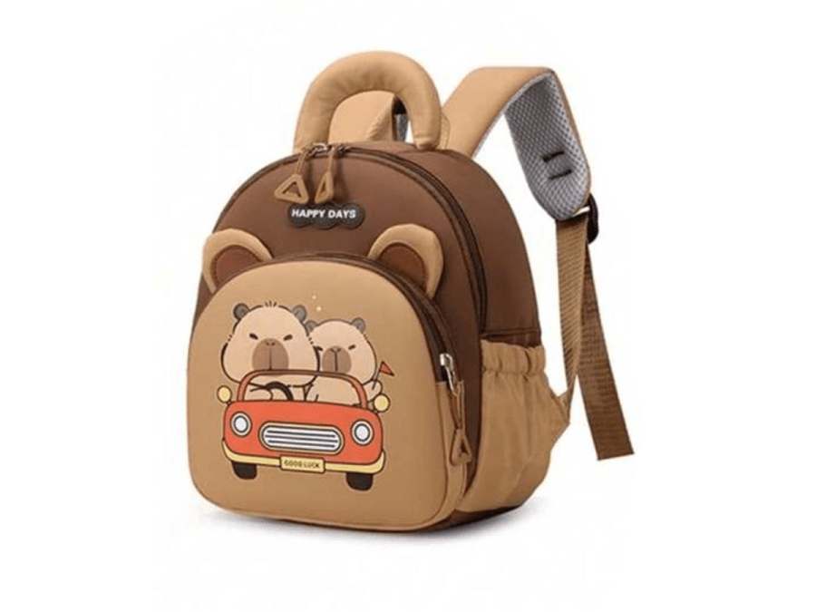 Bags 41- New Cute Cartoon Large And Small Backpack, Capybara Pattern, Can Be Carried On One Shoulder, Smooth Zipper Closure, Fashionable And Casual, Suitable For Daily School Travel And Outdoor Sports
$14
