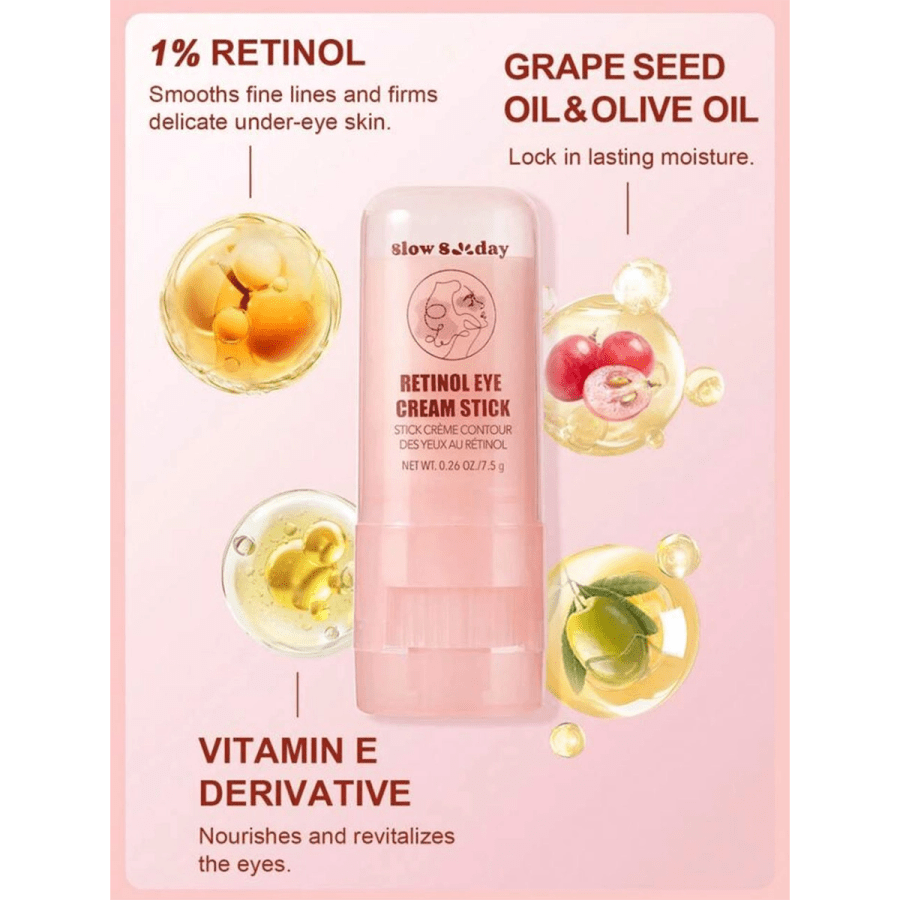Skincare 221- Slow Sunday Retinol Eye Cream Stick, Moisturize, Firm, Brighten, Super Easy To Apply $6