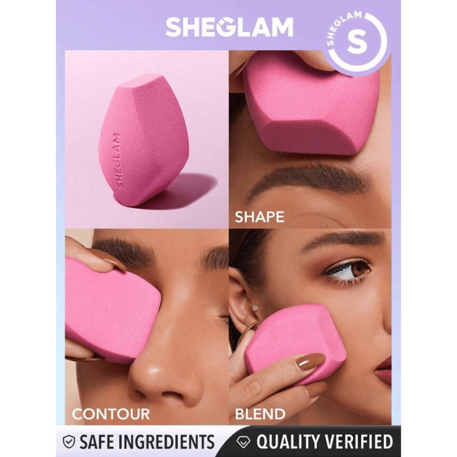 Beauty tolls 211- SHEGLAM Multi-Faceted Makeup Sponge-Pink Soft Makeup Blender For Foundation Highlighter Contour Blending Quick Drying Beauty Makeup Tool Graduation Birthday Holiday Summer Fall Autumn Y2K Fancy Fashion Women Makeup Cosmetic Party Beach Travel Camping Outdoors School Campus Trip Festivals Decor Gift Present Rose Girl Cosplay Best Color Charm Vibe
$4