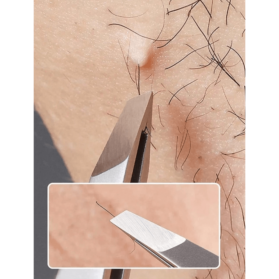 Beauty tools 221- Professional Hair Removal Tweezers, 1pc Stainless Steel Tweezers - Especially Suitable For Removing Facial Hair, Ingrown Hair And Splinters 1pc Stainless Steel Eyebrow Tweezer - Professional Hair Removal Tweezer - Perfect For Facial Hair And Ingrown Hair Removal
$3