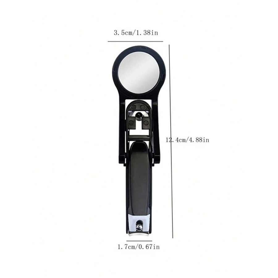 Beauty tools 241- 1pc Magnifying Glass Nail Clipper Elderly Multifunctional Open Jaw Clipper Nail Cutter Splash-Proof Nail Clipper,Bag,Organizer,Storage
$6