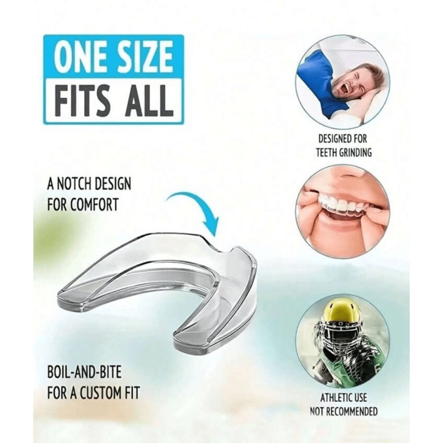 Beauty Other 211- 1/2/4/6pcs Dental Protective Trays, Soft EVA Material, Non-Sticky For Dental Care, Teeth Whitening Trays, Grinding Guards, Mouth Guards, Teeth Whitening EVA Trays, Suitable For Sports And Fitness, Boxing Protective Gear (Remember To Check The Size Before Purchasing, No Adhesive Effect, Needs To Be Used In Conjunction With Teeth Bite)
$3