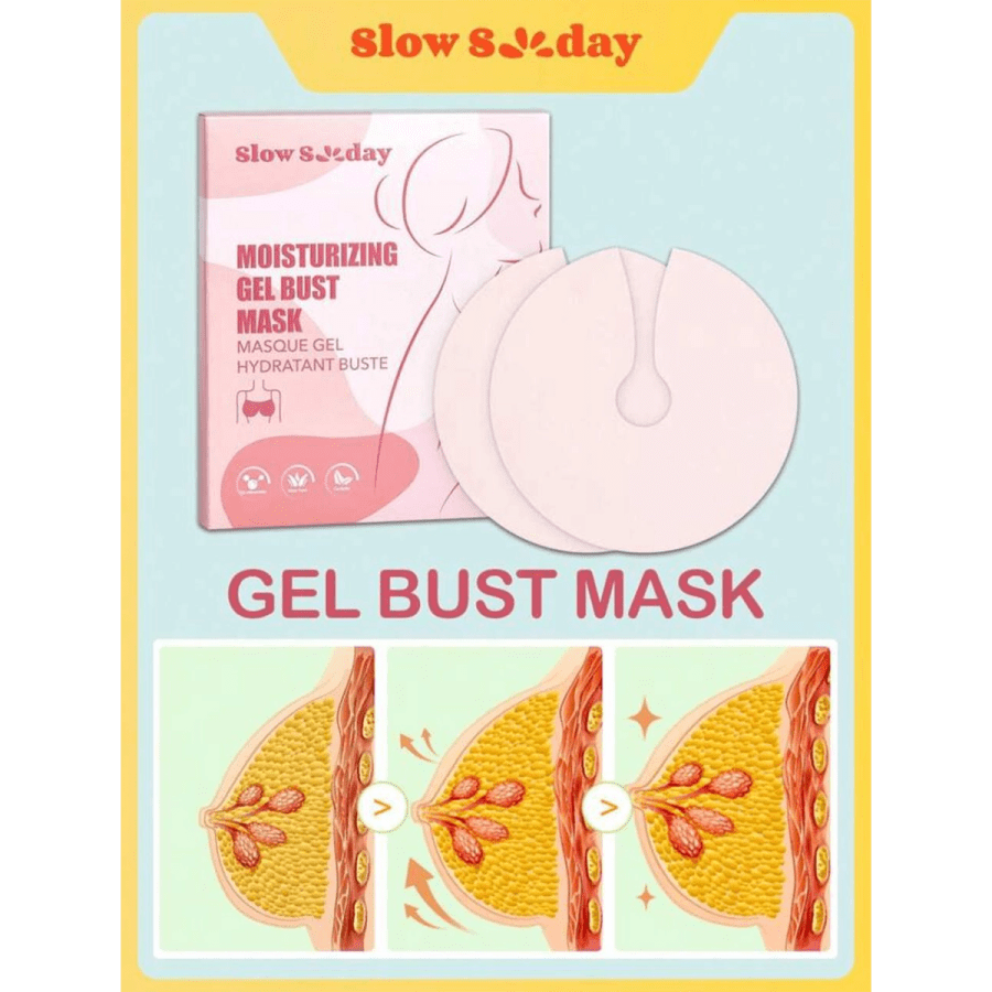 Body care 221- SlowSunday Moisturizing Gel Bust Mask 3 Pairs
$5